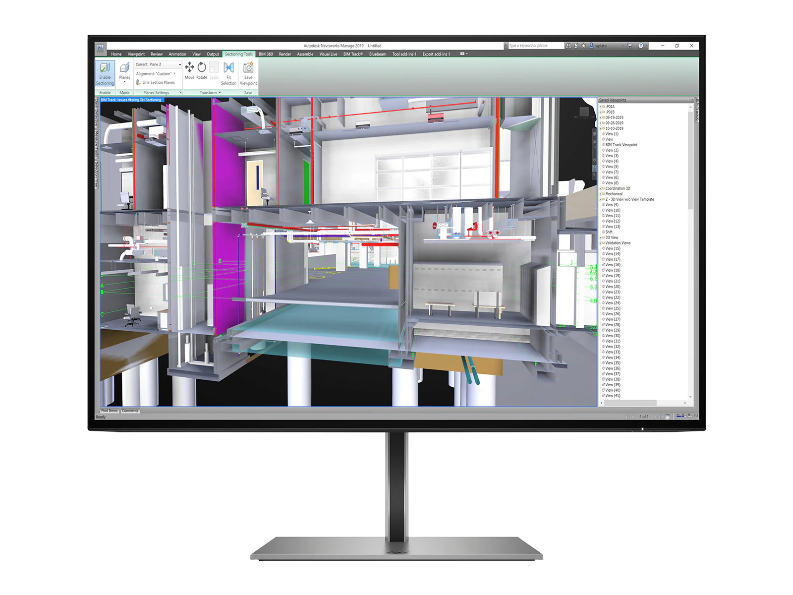 Complete Mammography Reading Station | Barco MDNG-5221 5MP Grayscale LED Monitors | HP Z4 G5 Workstation | Dictation Mic | Worklist Monitors (QNG5221Z4G5) 3 HP Z24u G3 24" WUXGA 1920 x 1200 Color Display Monitor (1C4Z6AA#ABA)