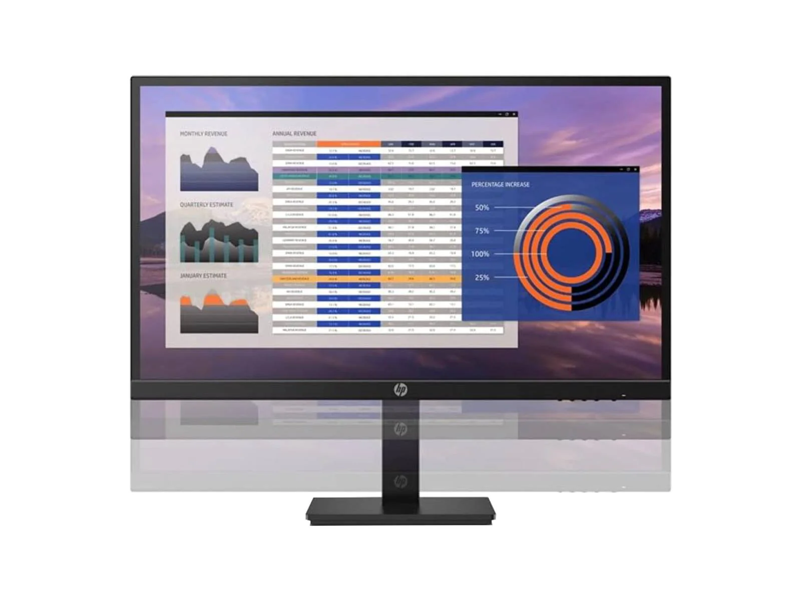 HP 27h G4 27" Full HD 1920 x 1080 Color LCD Display Monitor (737K9AA) 2 HP 27h G4 27" Full HD 1920 x 1080 Color LCD Display Monitor (737K9AA)