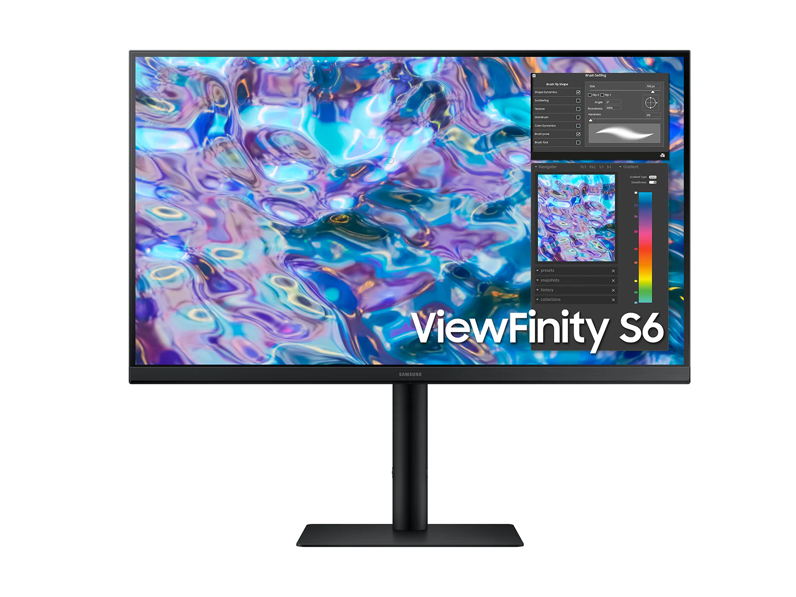 SAMSUNG S61B 27" 2560 x 1440 QHD IPS Display Monitor (LS27B610EQNXZA)