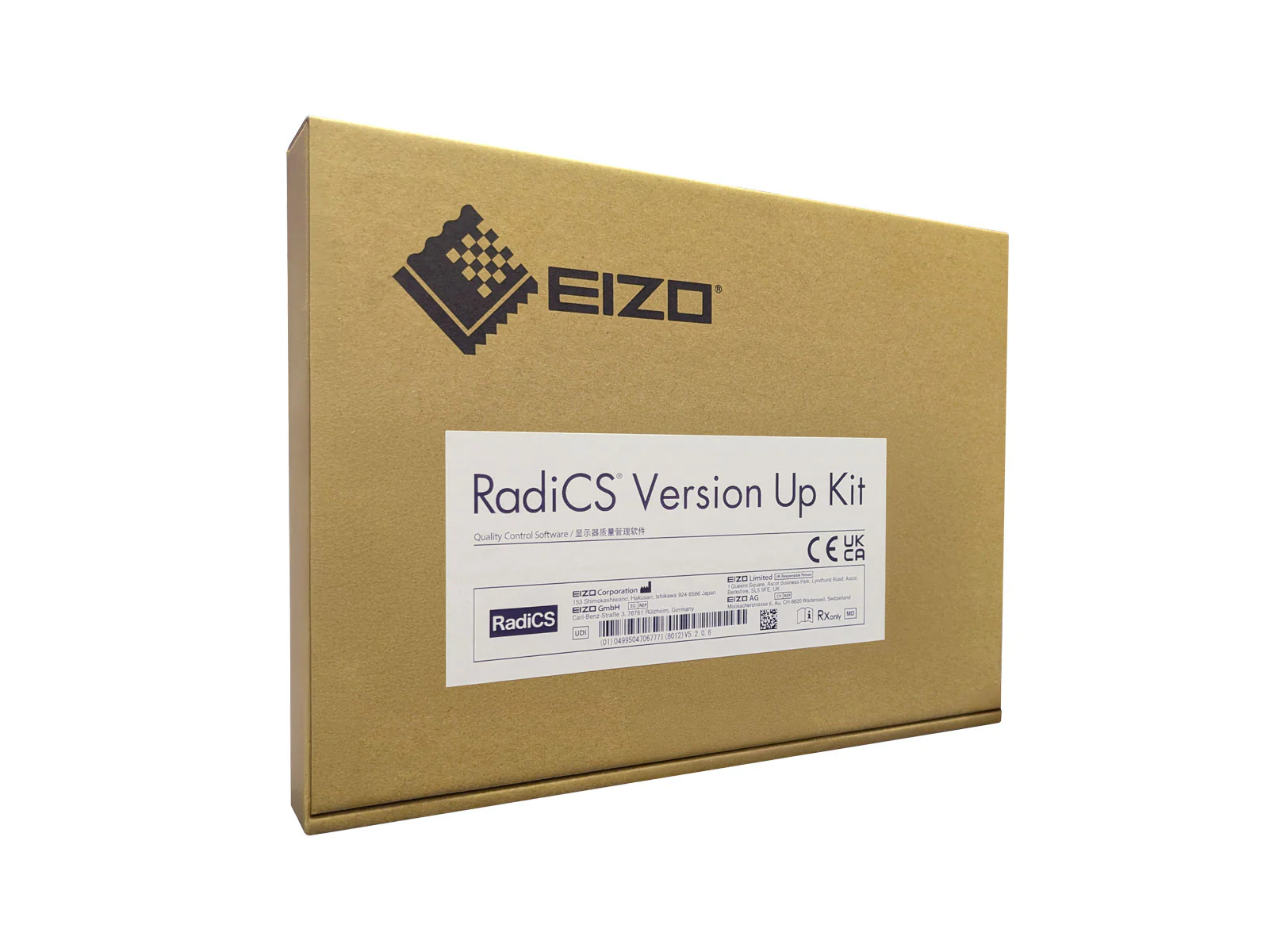 Eizo RadiCS Calibration & QA Software License Upgrade Kit for Eizo Mammography Displays with MQSA Workflow (UX2UPKT)