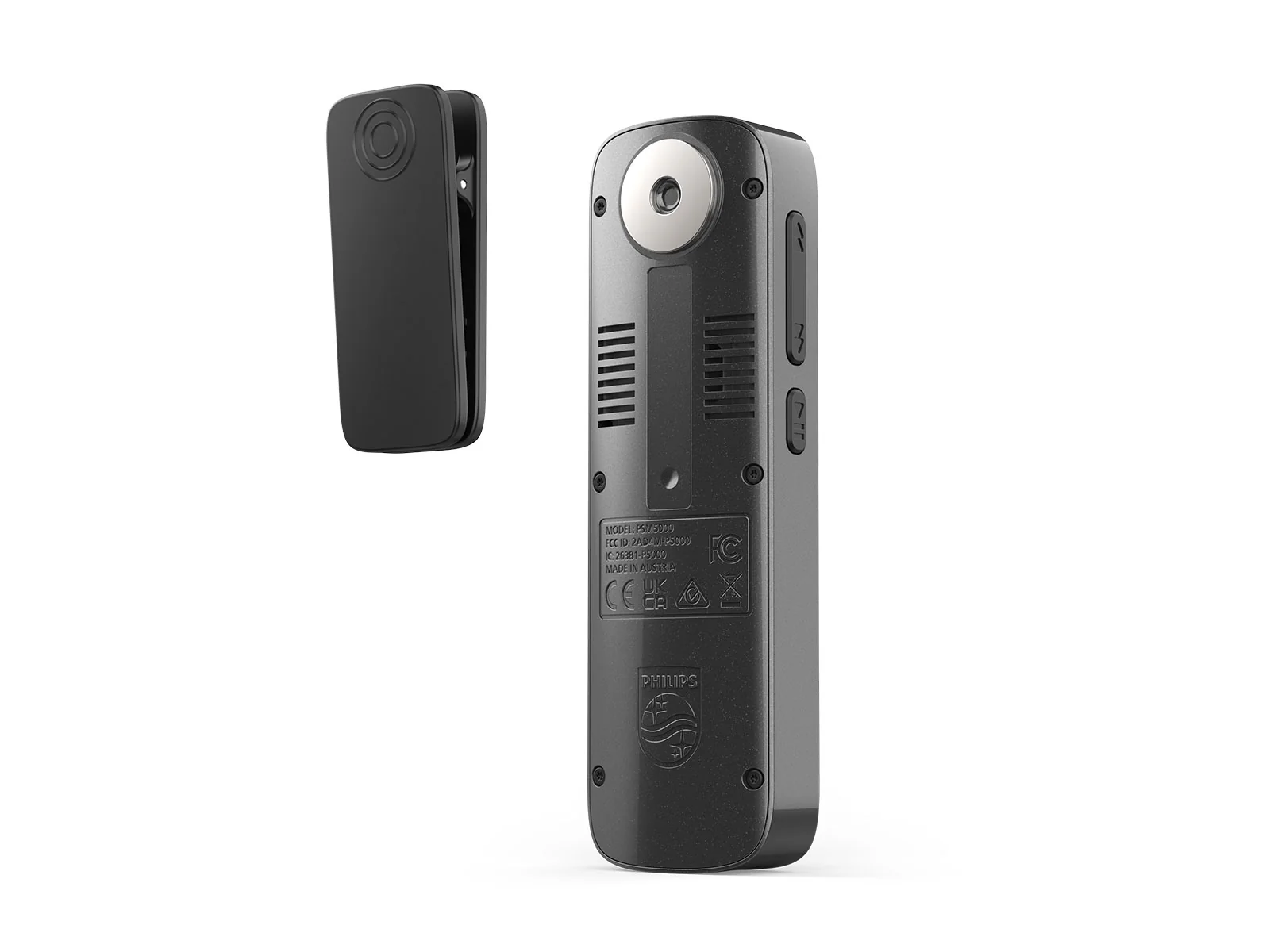 Philips SpeechMike Ambient Wearable AI Assistant Dictation Microphone (PSM5020) include microphone, mounting clip, neck strap 3 Philips SpeechMike Ambient Wearable AI Assistant Dictation Microphone (PSM5020) include microphone, mounting clip, neck strap
