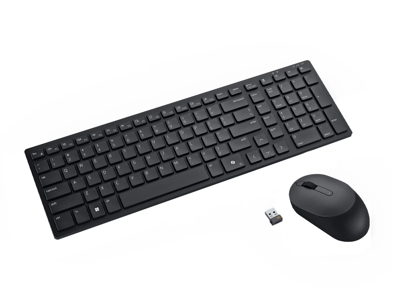 Dell Pro Compact Silent Wireless Keyboard and Mouse Combo (KM555) 2 Dell Pro Compact Silent Wireless Keyboard and Mouse Combo (KM555)