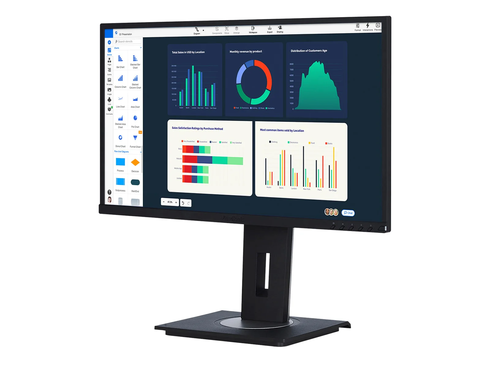 ViewSonic VG2748 27" Full HD 1920 x 1080 Color IPS Display Monitor (VG2748) 2 ViewSonic VG2748 27" Full HD 1920 x 1080 Color IPS Display Monitor (VG2748)